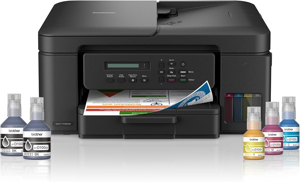Multifuncion Color Brother DCP-T730DW Sistema Continuo a Tinta!