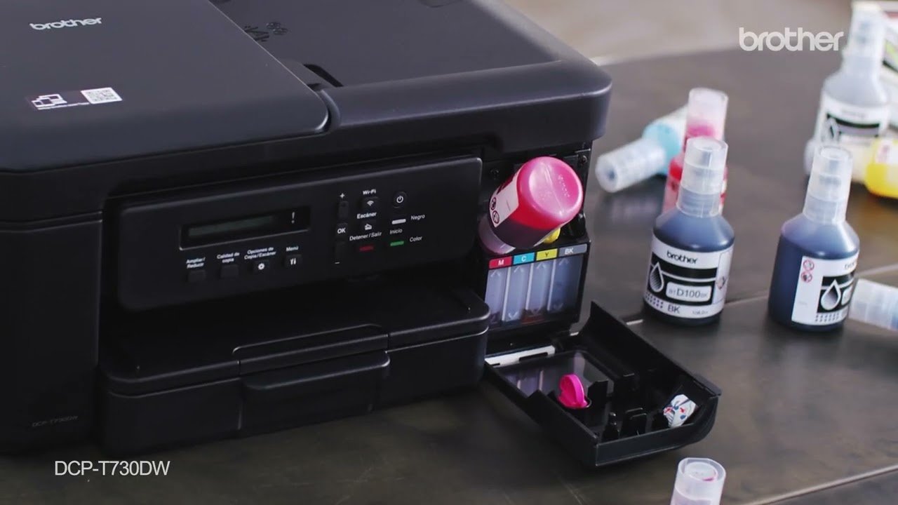 Multifuncion Color Brother DCP-T730DW Sistema Continuo a Tinta! - Imagen 4