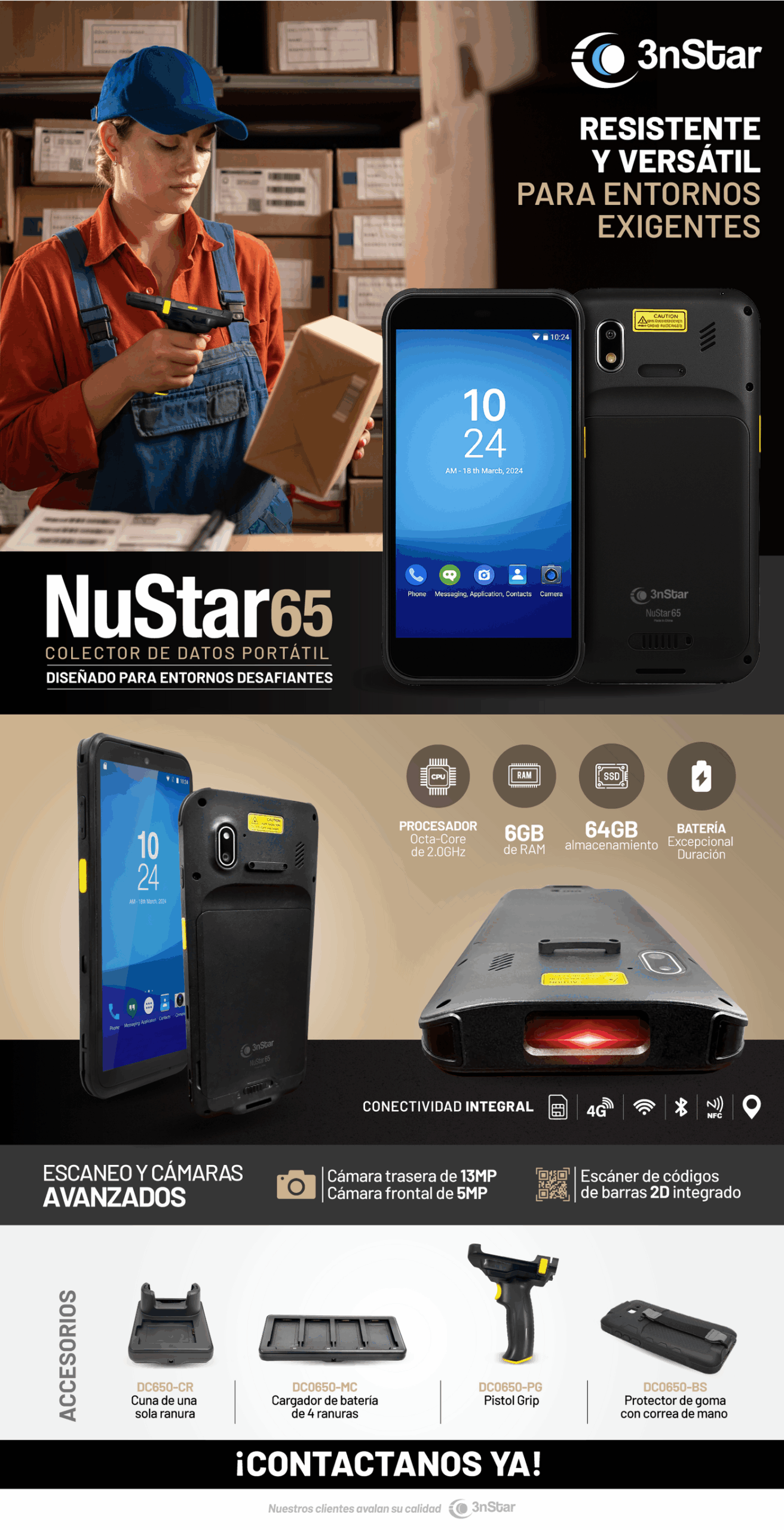 Colector 3nStar NuStar DS0650 + Telefonia - Imagen 2